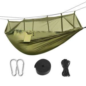 Durable 600lbs Hammock for 2 with Mosquito Net - Portable Camping & Hiking Gear